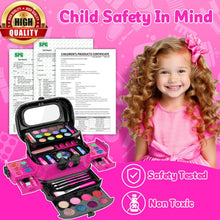 Hollyhi 58 Pcs Kids Makeup Kit for Girl