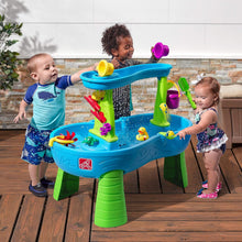 Step2 Rain Showers Splash Pond Water Table, Kids Water and Sand Activity Sensory Playset