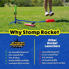 Stomp Rocket Jr Multi-Color Rocket Launcher for Kids