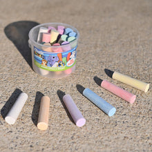 Sunny Days Entertainment Sidewalk Chalk Set for Kids with Storage