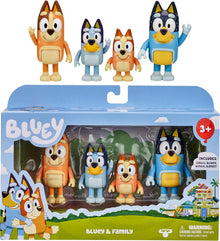 Bluey Family Figure Pack of 4